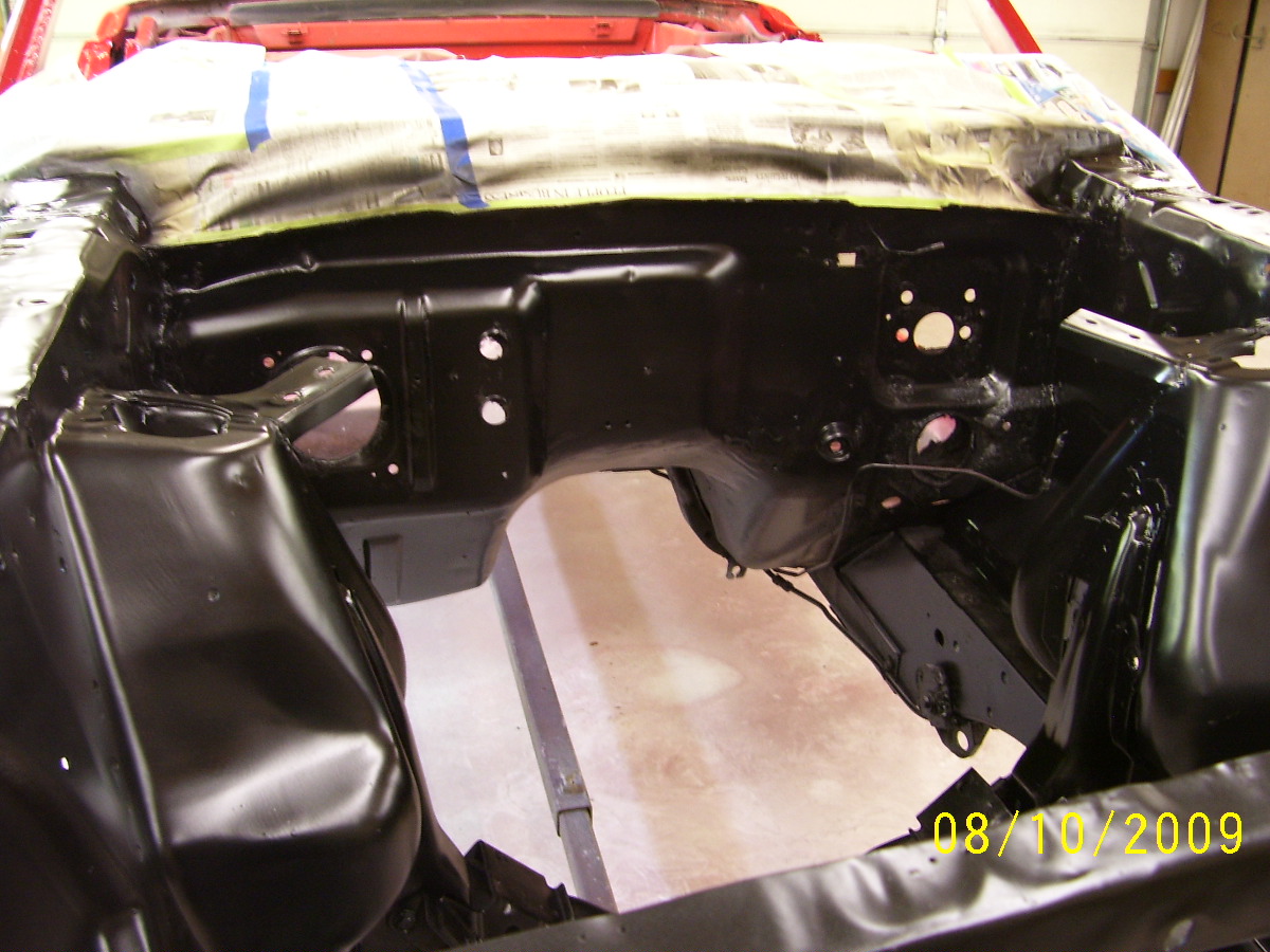 Engine Compartment Detailing - Auto Restorations 